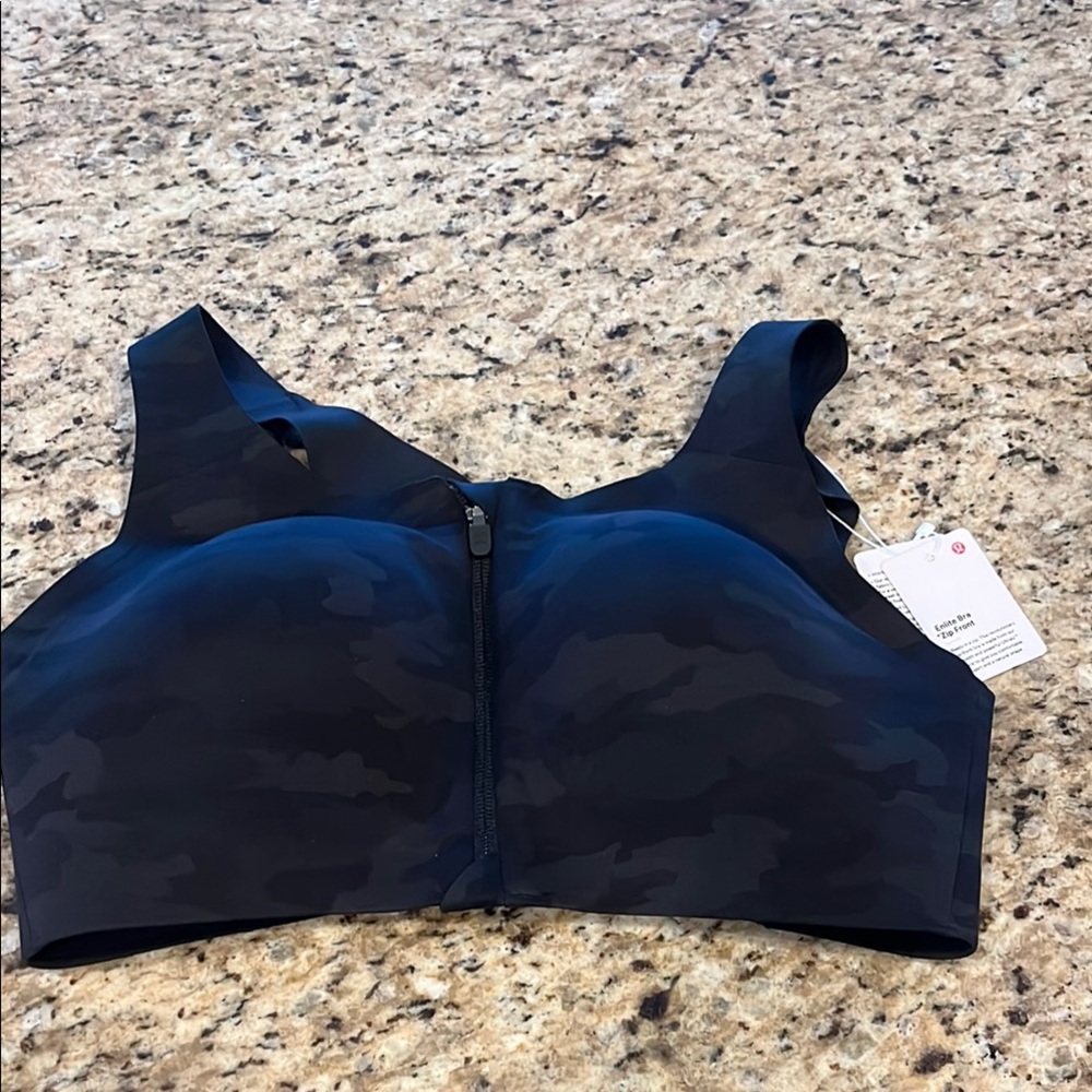 NWT Lululemon Enlite Bra zip front - Picture 3 of 8